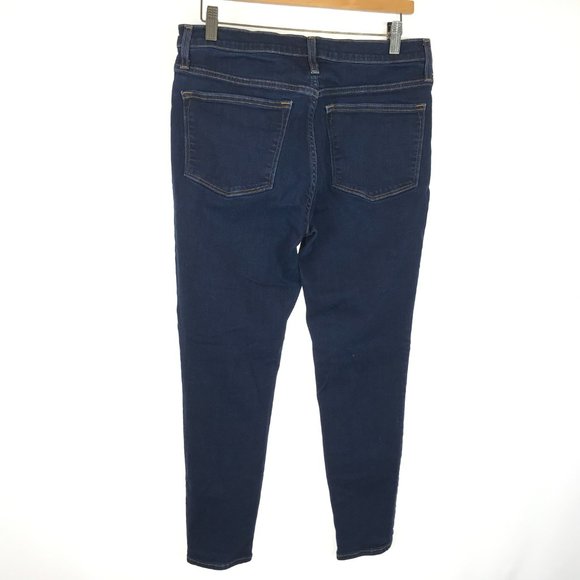 J. Crew 30x28 Midrise Skinny Jean in Rinse Wash - Picture 6 of 6